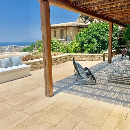 Vila Louisa - Mykonos, Amazing Sea & Sunset View Klouvas