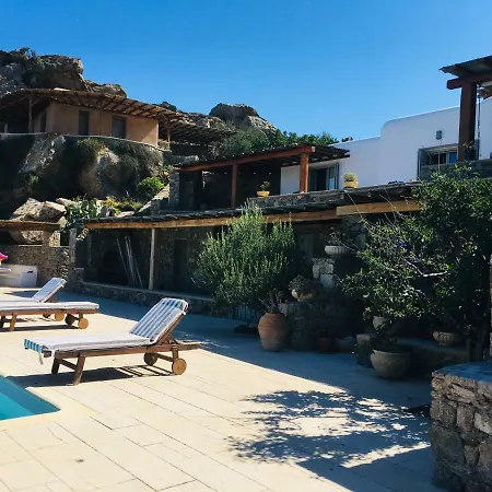Louisa - Mykonos, Amazing Sea & Sunset View Villa *