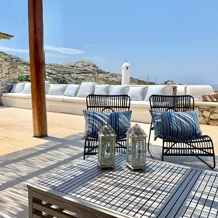 Louisa - Mykonos, Amazing Sea & Sunset View Villa *