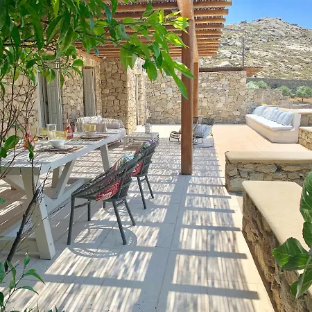 Louisa - Mykonos, Amazing Sea & Sunset View Villa Klouvas